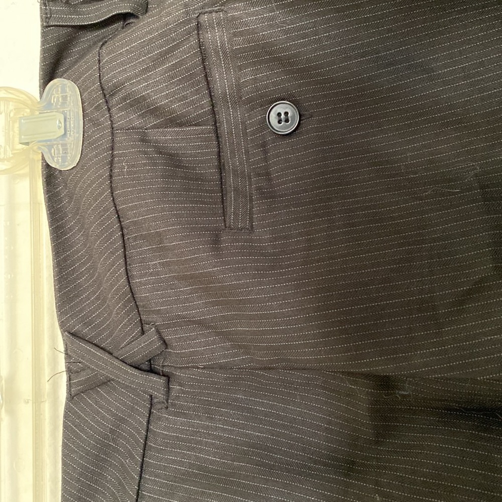 18 P pinstripe pants flare NWT NY&Co - Picture 6 of 6